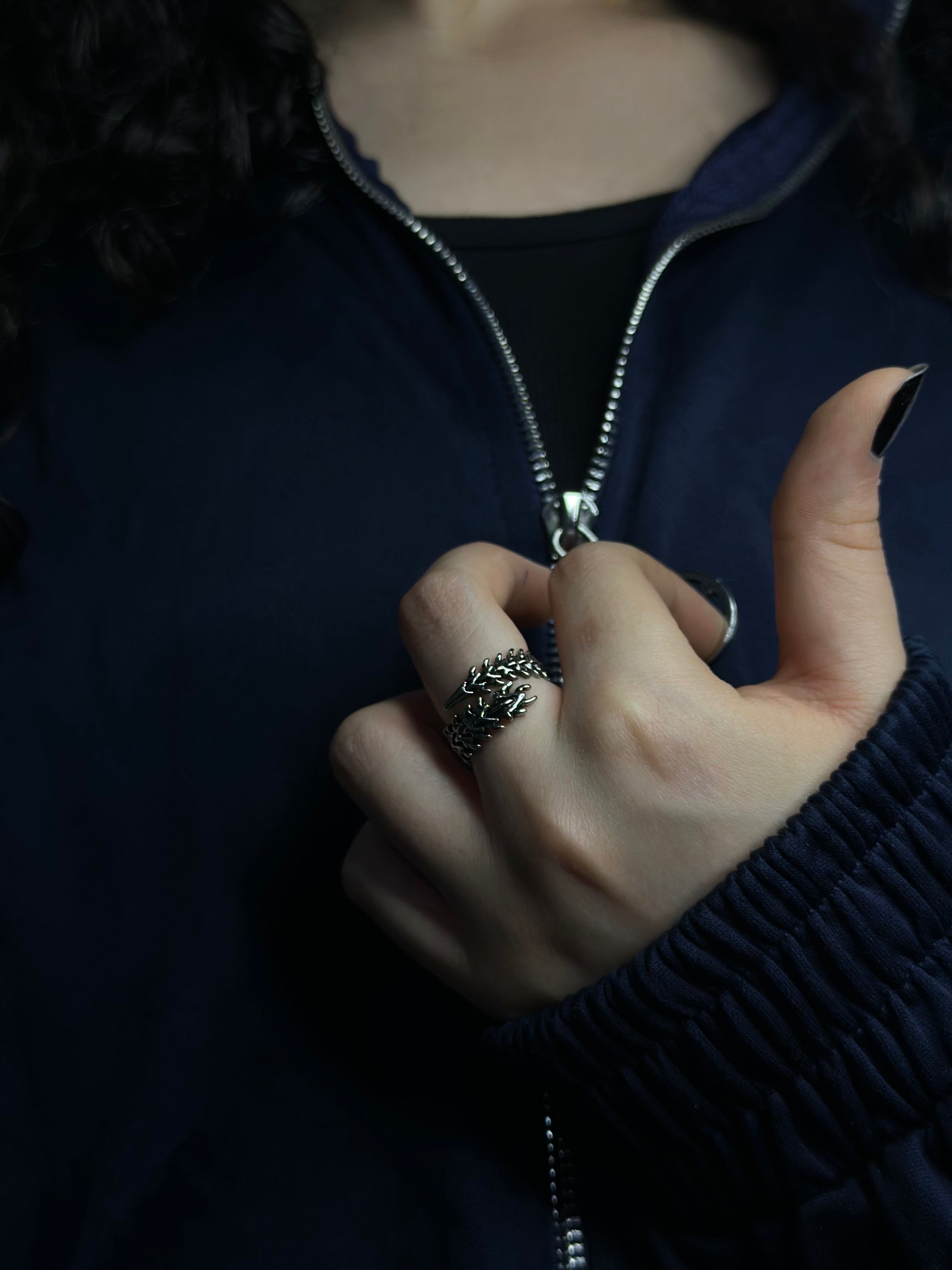 Crusader Spine Ring