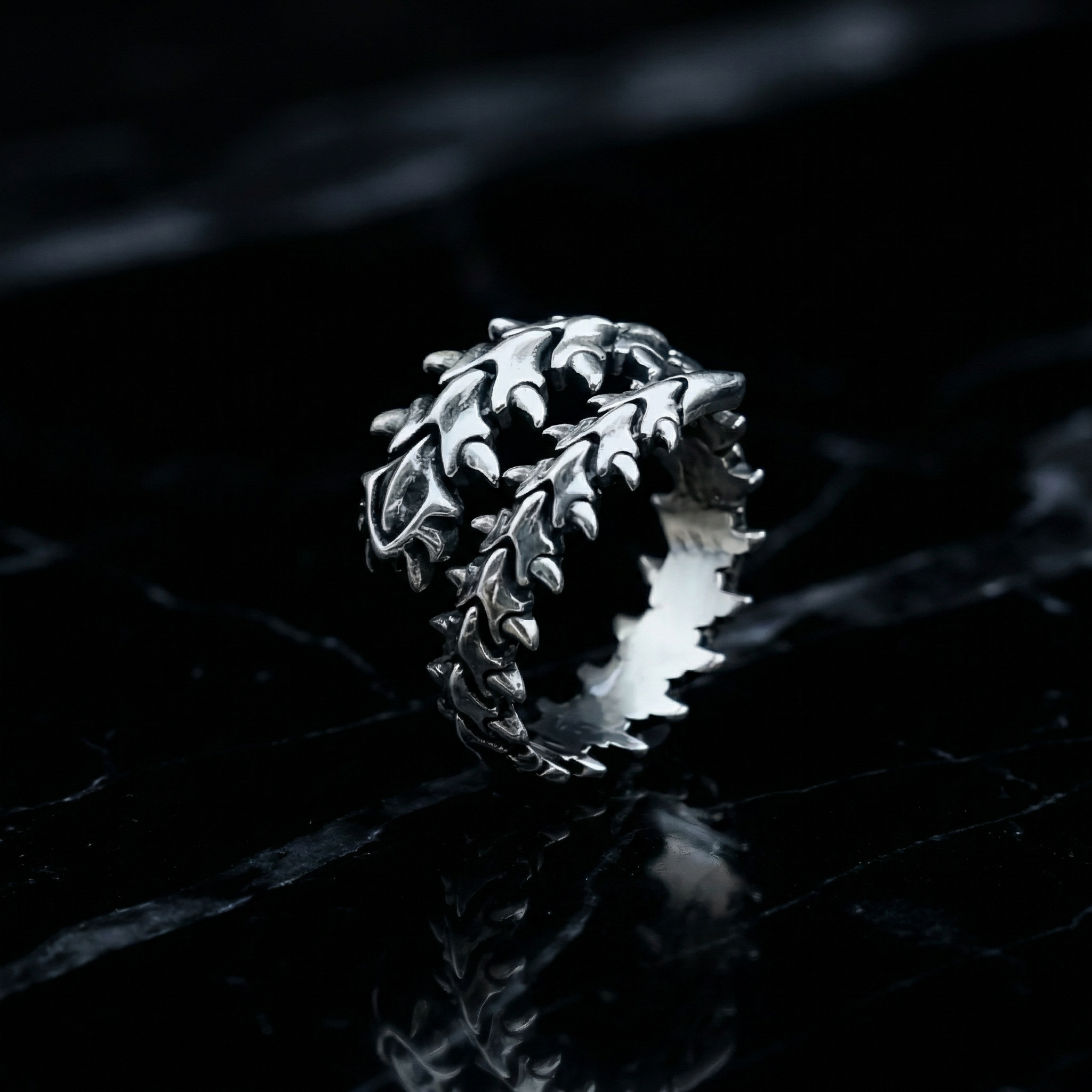 Crusader Spine Ring