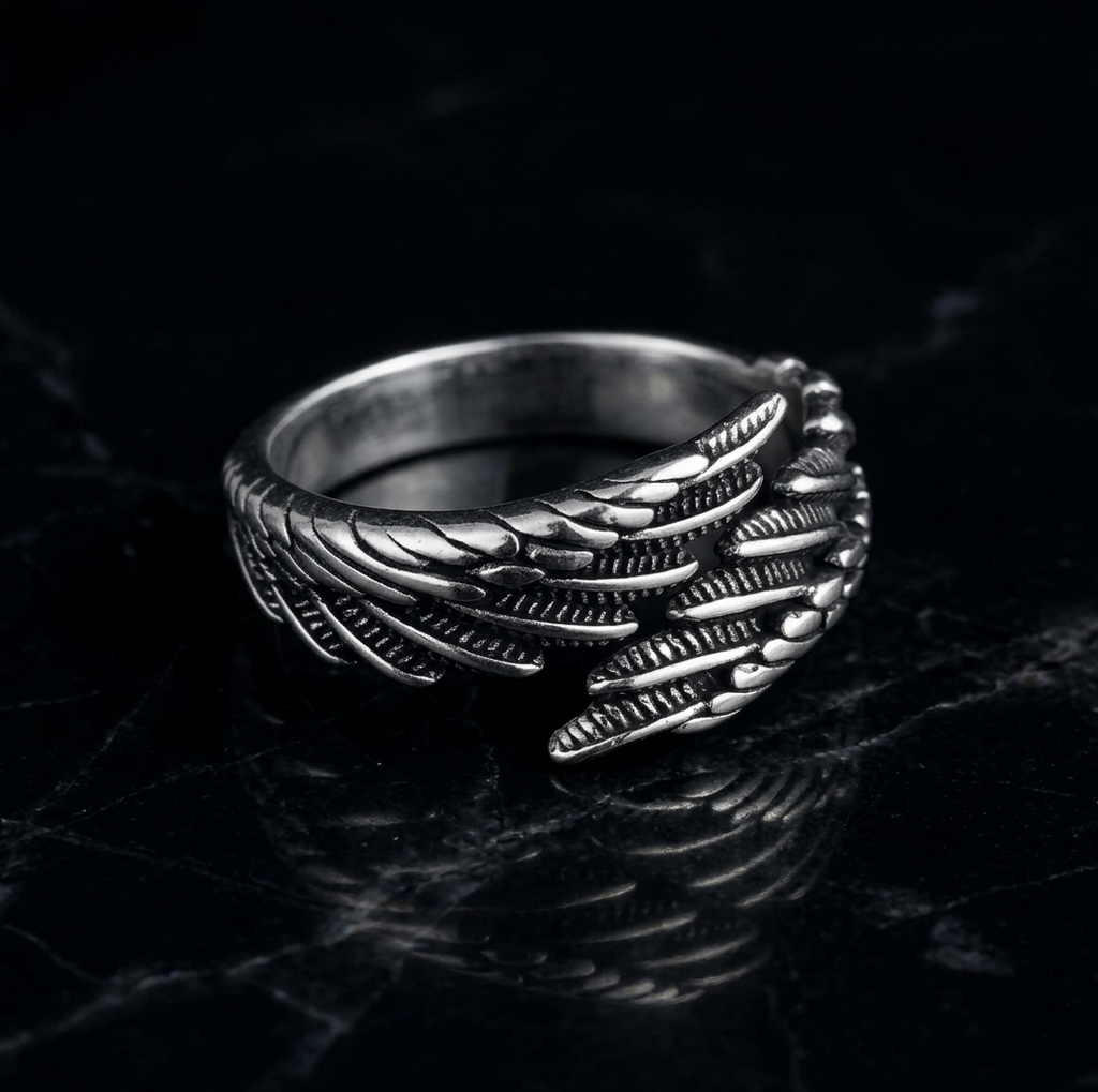 Raven Wing Ring